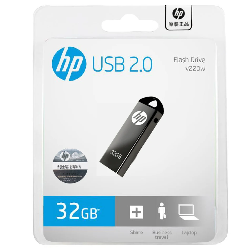 Hp металлический Пылезащитный Водонепроницаемый usb флеш-накопитель 16 ГБ/8 ГБ/32 ГБ/64 Гб браслет Флешка usb флеш-накопитель бесплатный подарок