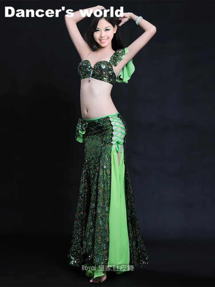 Новинка 2017 одежда для танца живота Женский комплект из 2 предметов бюстгальтер +