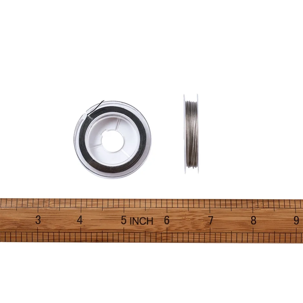 20 рулонов 0 45 мм стальная проволока с нейлоновым покрытием тигровый хвост для