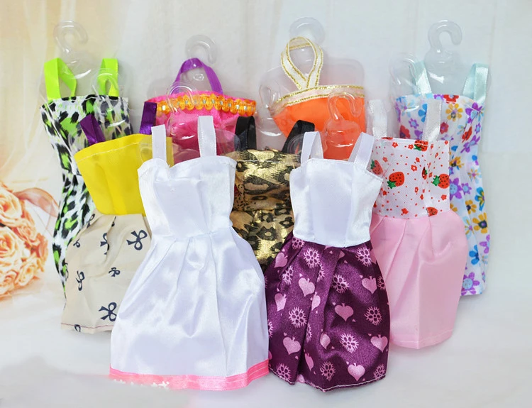 

Doll Accessories Girls Fashion Delicate General Parts Clothes Multicolor Toy Dress Dolls Dresses Skirt Outfit Fit Toys Girl 2021