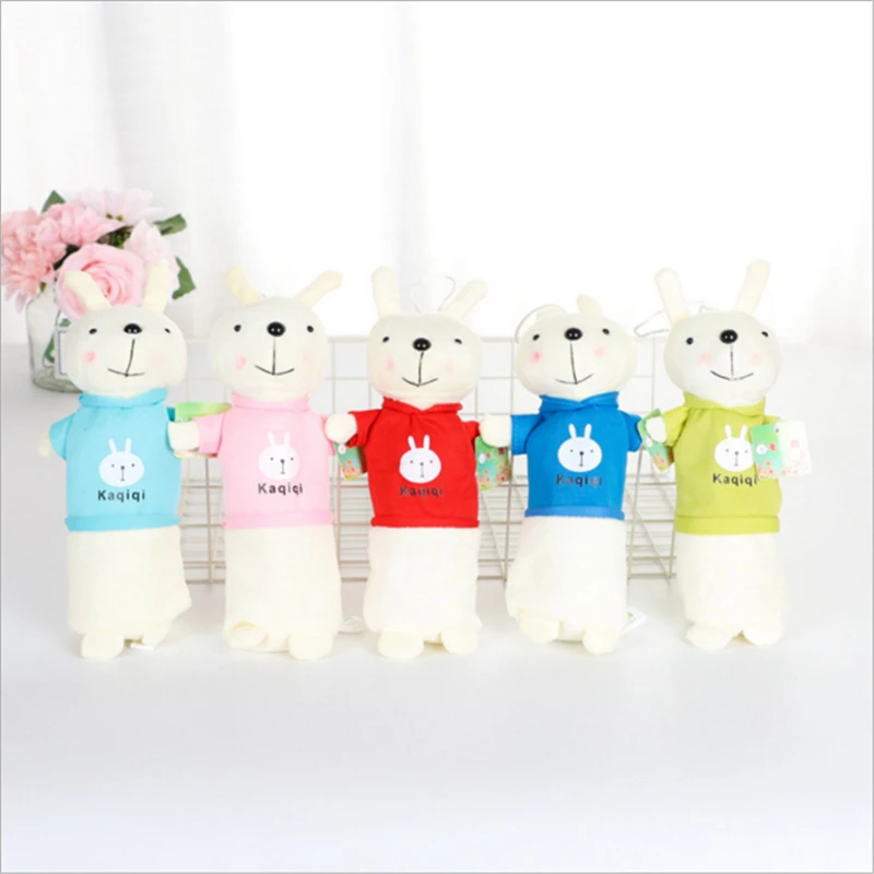 

New Cartoon Kawaii Plush Pencil Case Creative Lovely Rabbit Pen Bag For Kids Gift School Supplies