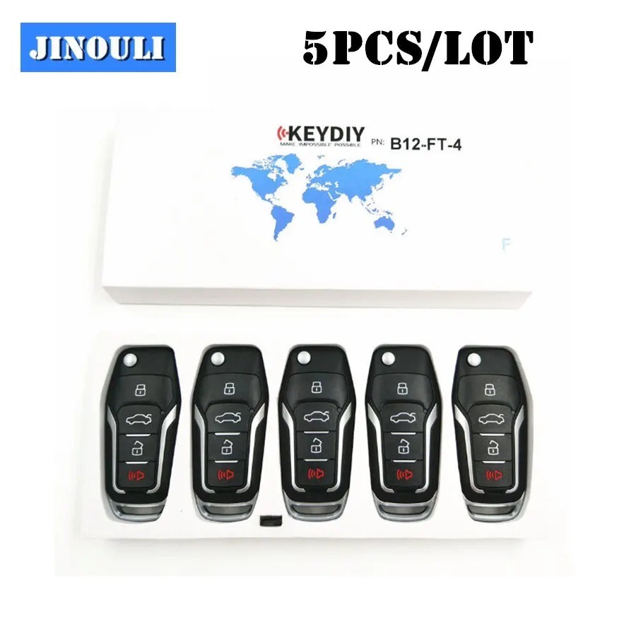 5 шт./лот KD keydiy B12-4 для KD900/KD900 +/URG200 ключевой программист серии B дистанционное