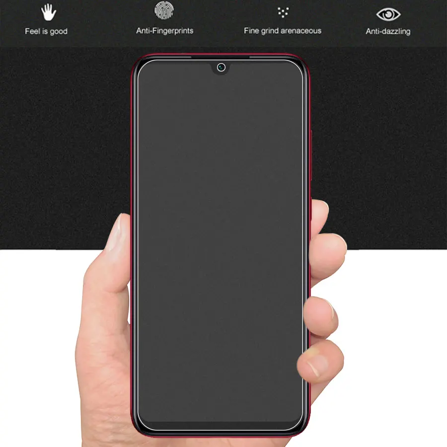 2.5D 9H Matte Tempered Glass Screen Protector for Xiaomi Mi Redmi Note 7 Pro Anti Fingerprint Frosted | Мобильные телефоны и