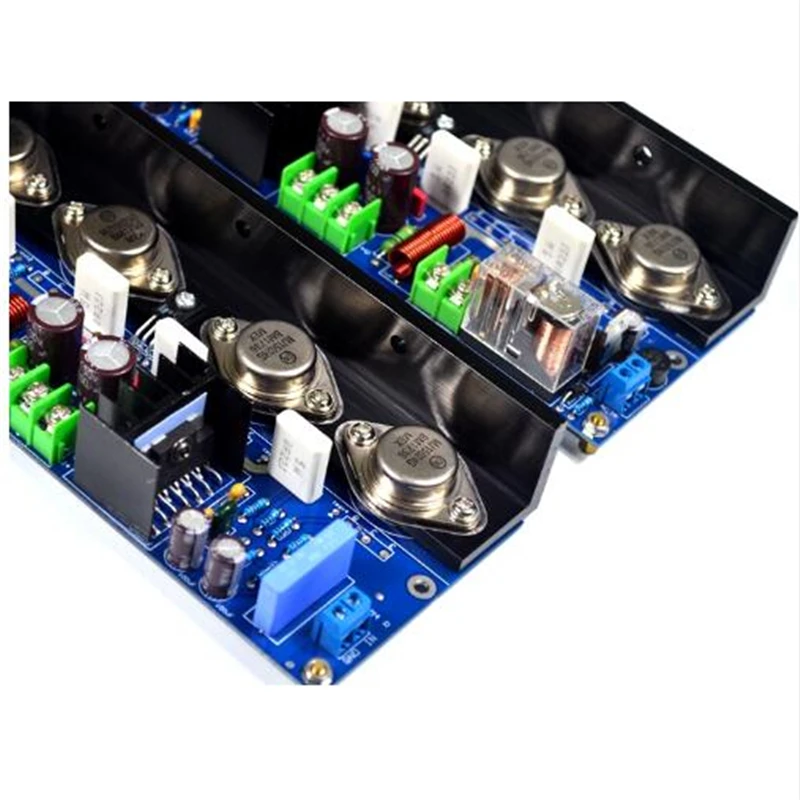 180W + UPC1342V ON MJ15024 MJ15025 Power tube fever level Class AB цена платы усилителя: стандарт США|Усилители