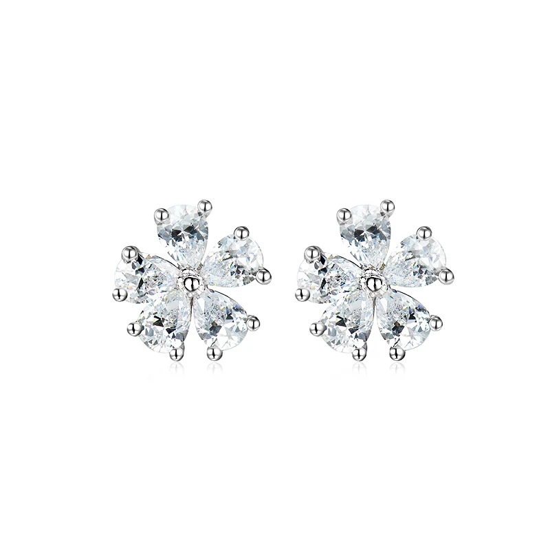 Сюн fine jewelry S925 серебро черешня palnt В Форме Подарок на годовщину женщин Симпатичные