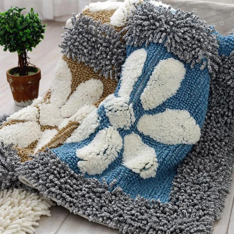 100% хлопок Пол двери коврик лепесток анти-слип мягкий синель вода абсорбирующие