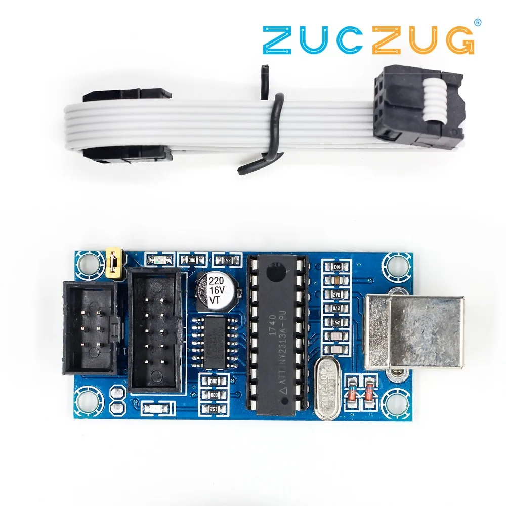 1 комплект USBtinyISP AVR ISP программатор загрузчик Meag2560 UNO R3 с 10pin кабелем для