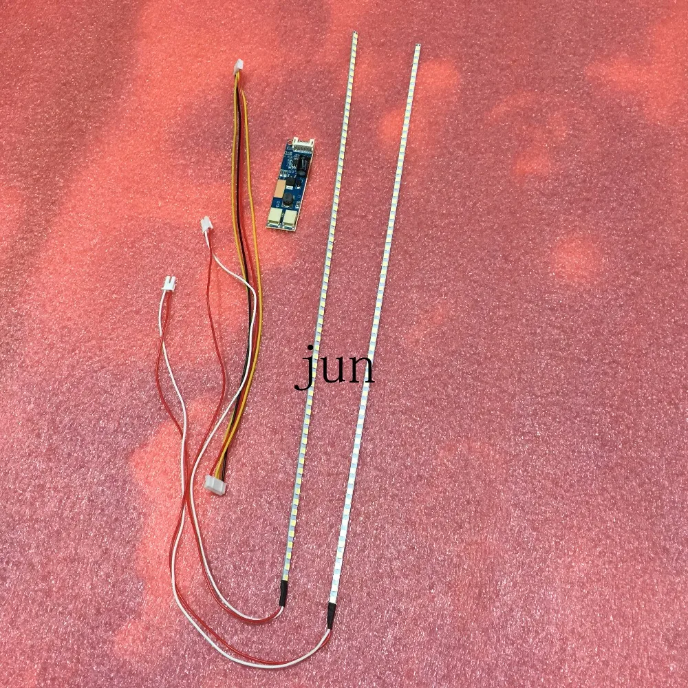 

385mm LED Backlight lamp Strip Kit Adjustable brightness,Update 19" 19 inch CCFL LCD Screen to LED Monitor