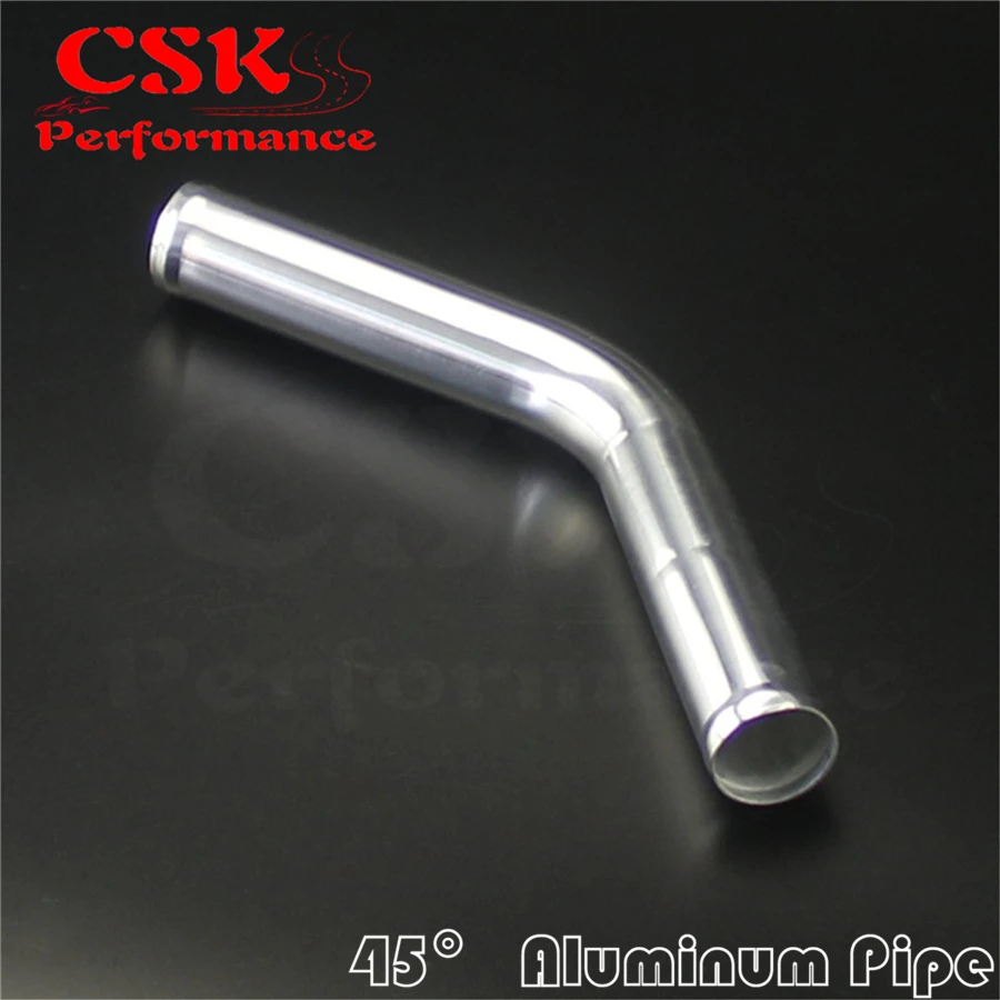 

45 Degree 38mm 1.5" inch Aluminum Intercooler Intake Pipe Piping Tube hose