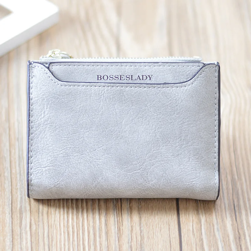 Новое поступление 2020 года! Модный женский короткий кошелек простой дизайн клатч