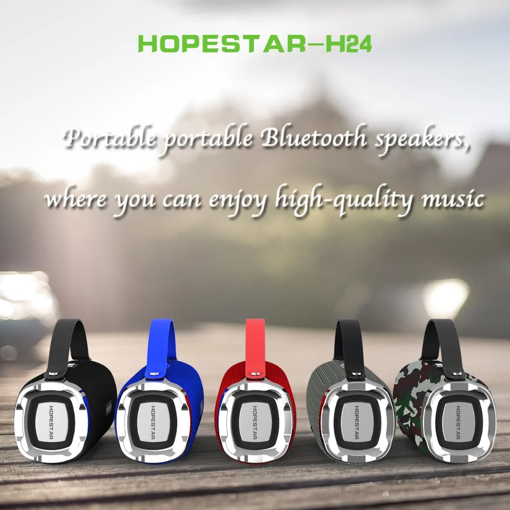 Hopestar H24 Портативный беспроводной Bluetooth динамик на открытом воздухе водонепроницаемый полный диапазон громкий динамик стерео Поддержка динамик s