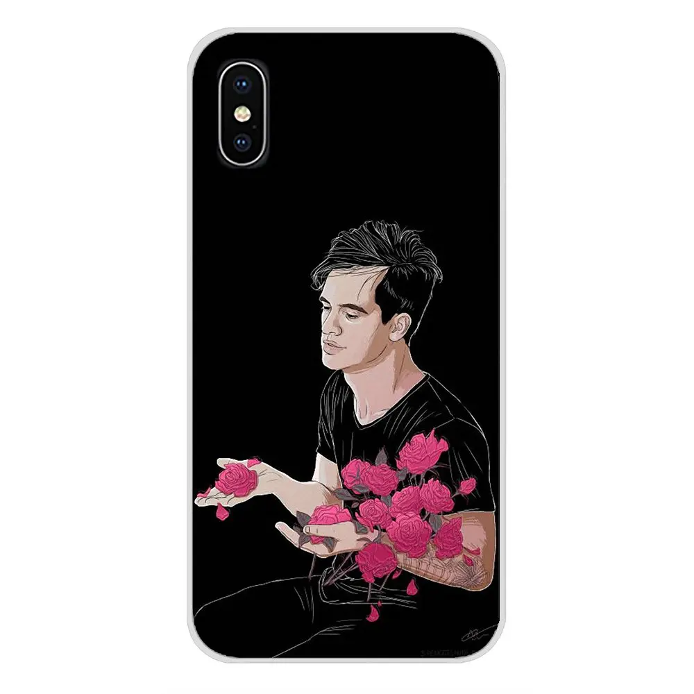 Силиконовый чехол Brendon Urie Panic at the Disco для Samsung Galaxy S3 S4 S5 Mini S6 S7 Edge S8 S9 S10 Lite Plus Note 4 5 8 9 |