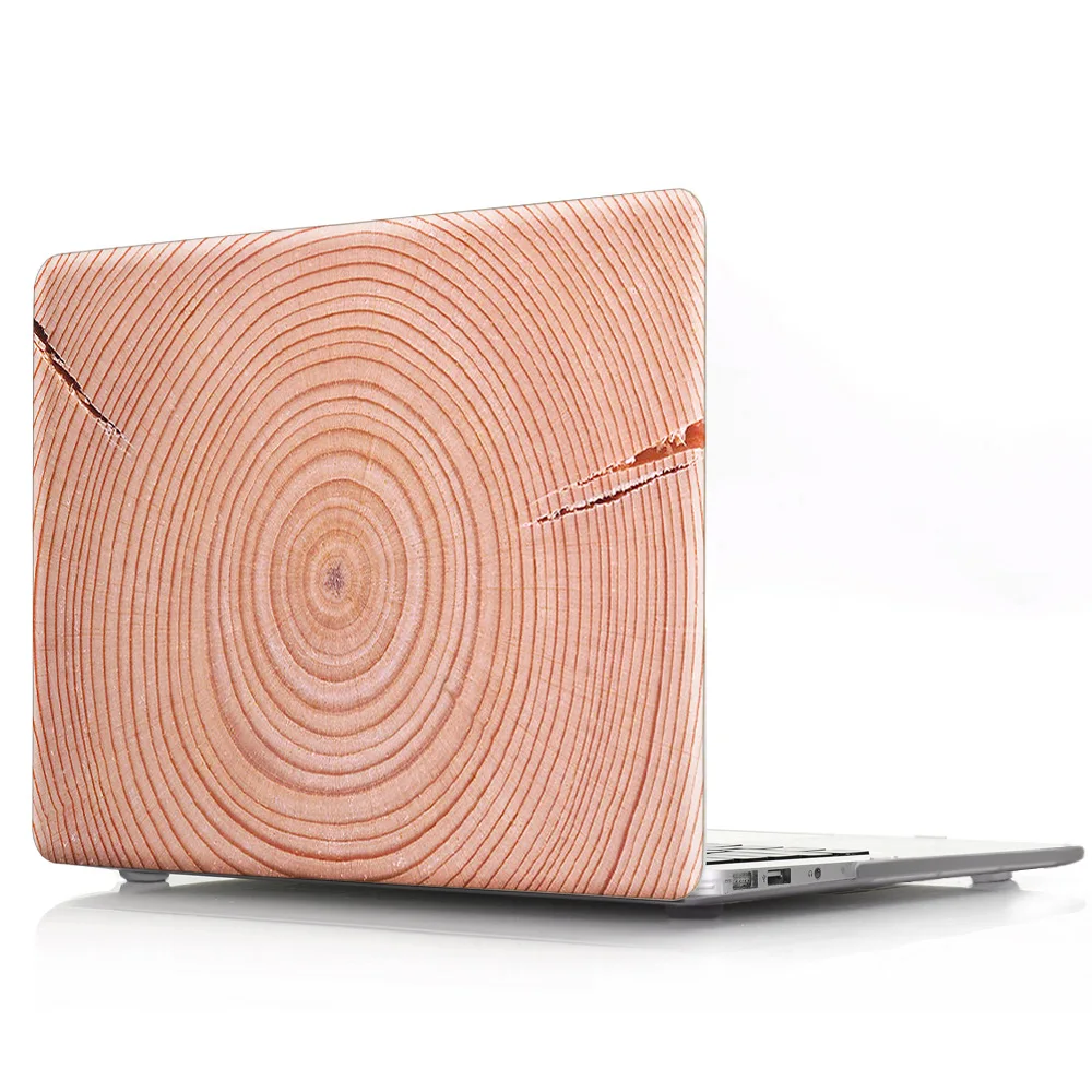 Модный чехол под дерево для ноутбука Macbook Air Pro 11 12 13 15 Retina защитный новая сумка 3 4 |