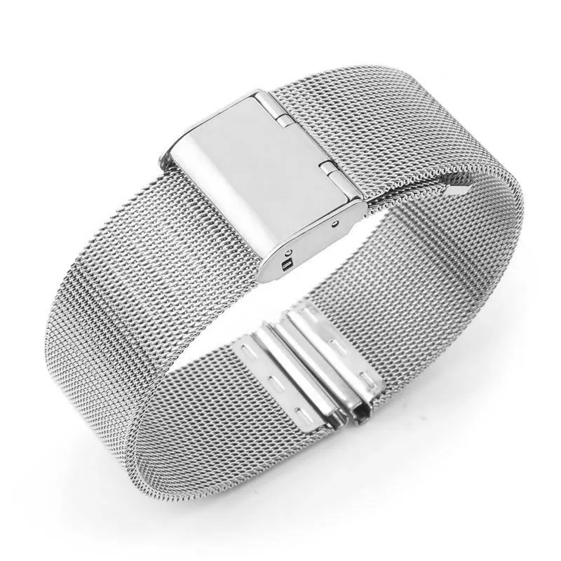 Best Sell WatchBands 16mm/18mm/22mm/24mm Black 2019 New Arrival Top Brand Fashion Milanese Stainless Steel Wrist Watch Band Stra | Наручные