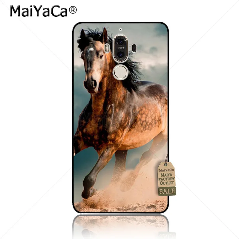 MaiYaCa runing horse в продаже! Роскошный классный чехол для телефона Huawei p20 pro p9 p10 plus mate9 10