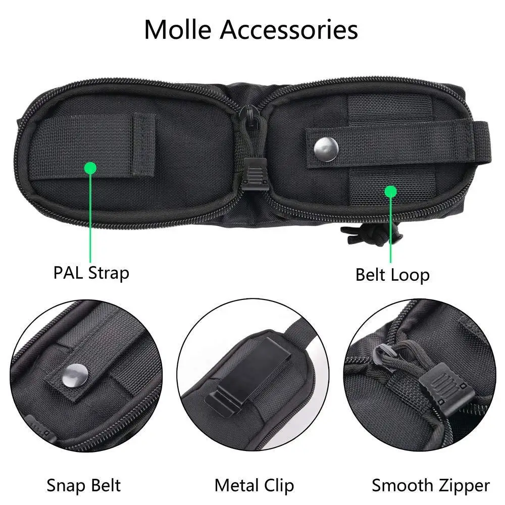 EDC Открытый инструмент бушкрафт Тактический molle Чехол военный армейский рюкзак, сумка-Пояс Карманный рыболовный альпинистский охотничий походный лагерь оборудование