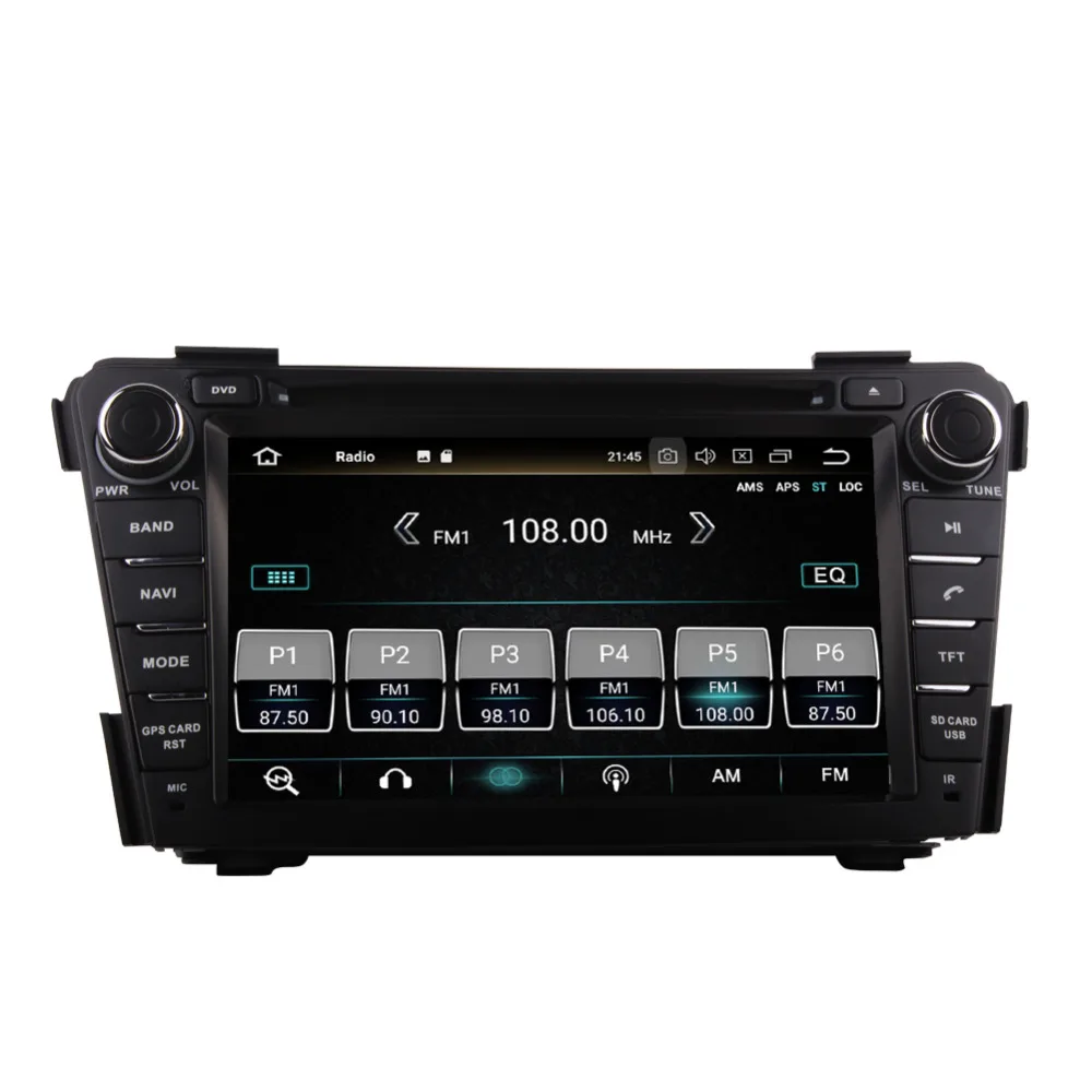 4 ГБ ОЗУ Android 9 0 Восьмиядерный Автомобильный CD DVD-плеер GPS-навигация для Hyundai i40