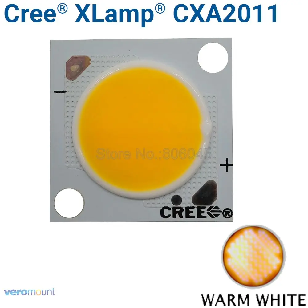 Cree XLamp CXA 2011 CXA2011 теплый белый 3000K 11 W 45 COB чип высокой мощности светодиодное