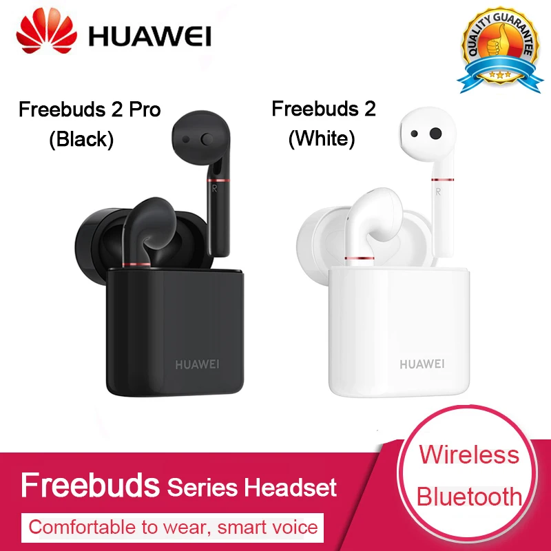 Оригинальные наушники huawei FreeBuds 2/2Pro с Bluetooth 5,0 Bone Voiceprint ID IP54 водонепроницаемые для смартфонов huawei