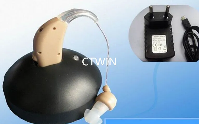 Перезаряжаемый слуховой аппарат мини-устройство усилитель для ушей цифровой зум