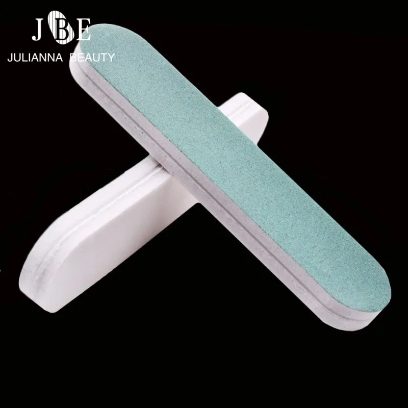 50Pcs/Lot Nail Buffer Double Side Sponge Down Shinning Polish Block Mini Files Foam Smooth Shiner Tools | Красота и здоровье