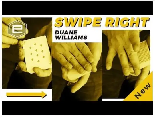 

Swipe Right by Duane Williams,Magic Tricks
