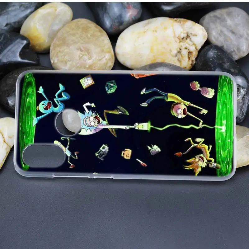 Чехол Pickle Rick marty для Xiao mi Red mi Note 7 K20 Go 6 6A Pro S2 mi 9T Play 8 lite A2 A1, жесткий чехол для телефона с рисунком аниме