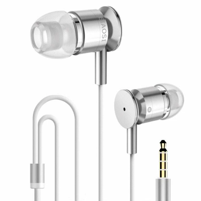 Оптом и продажи оригинальные EIAOSI In ear Наушники 3 5 мм стерео бас наушники с