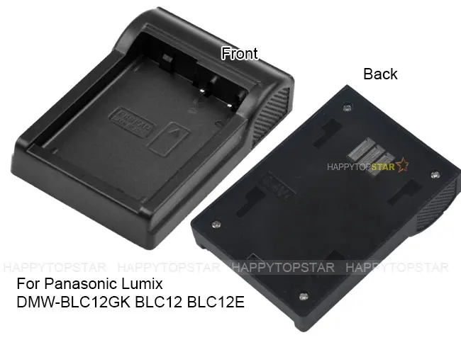 Слот панель для быстрой зарядки с двумя цифровыми ЖК дисплеями Panasonic Lumix DMW BLC12 BLC12GK