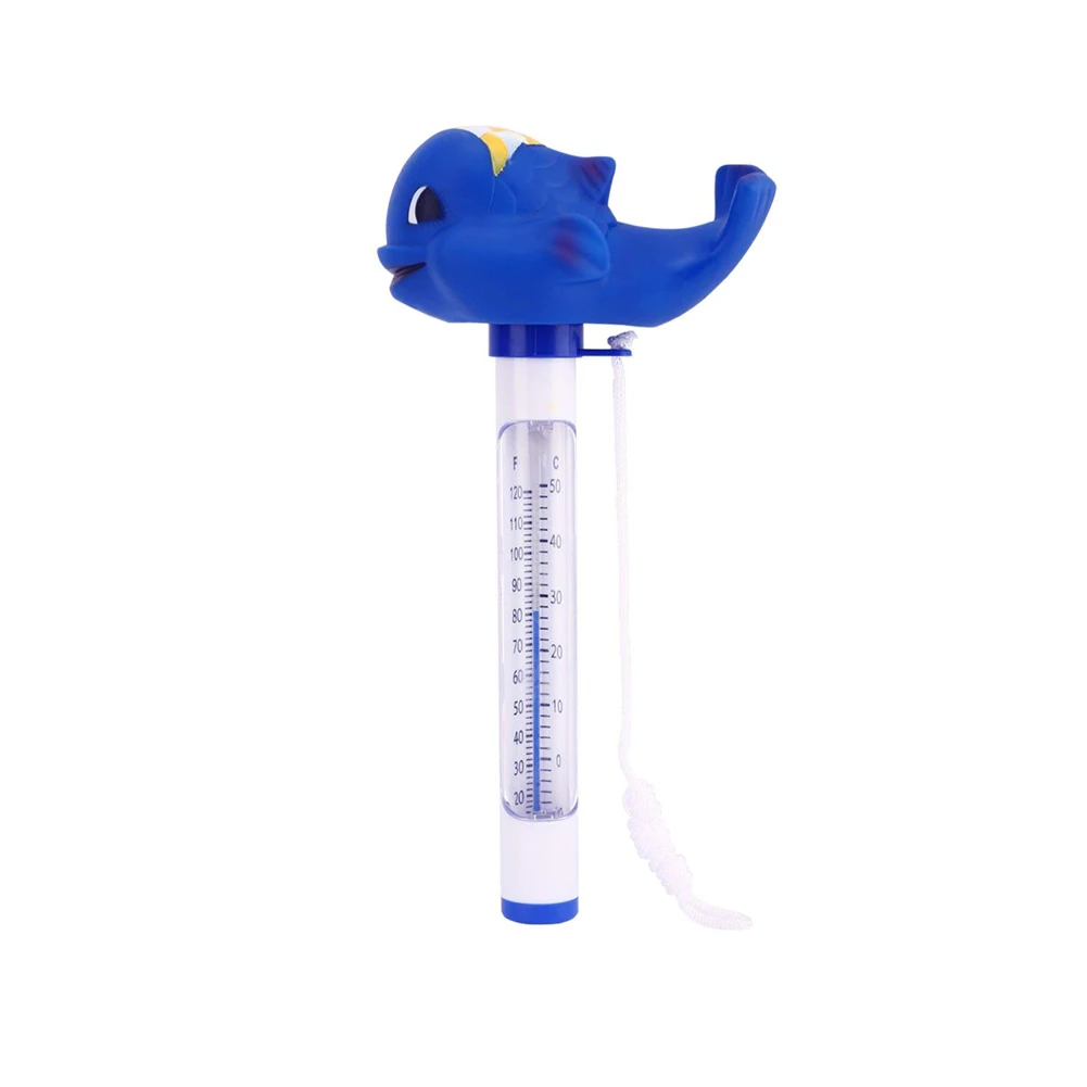 Бассейн спа джакузи гидромассажная Ванна плавающий термометр с изображением