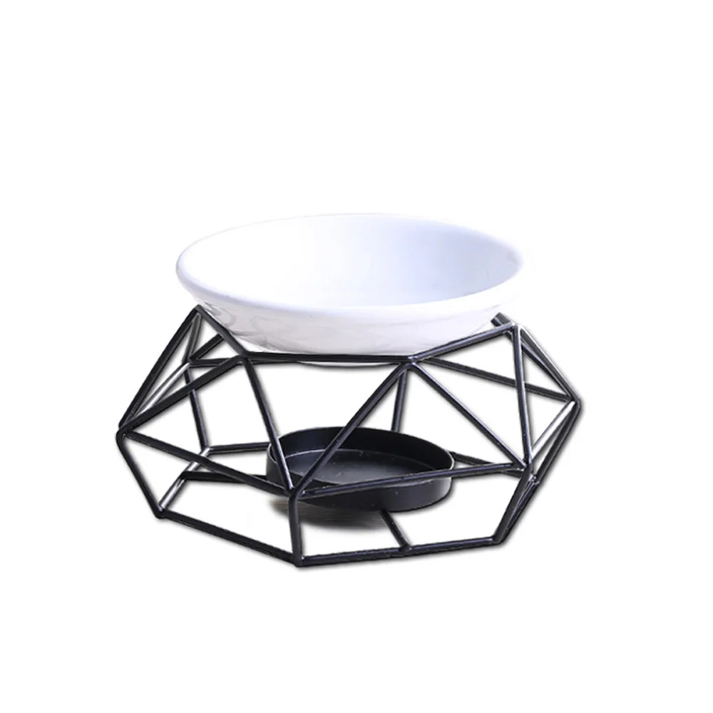 Подсвечник Держатель масляной горелки черный Арома полка Ароматический