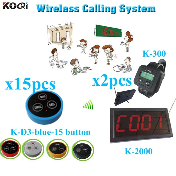 Беспроводная система звонка по низкой цене сделано в Китае сильный сигнал (1