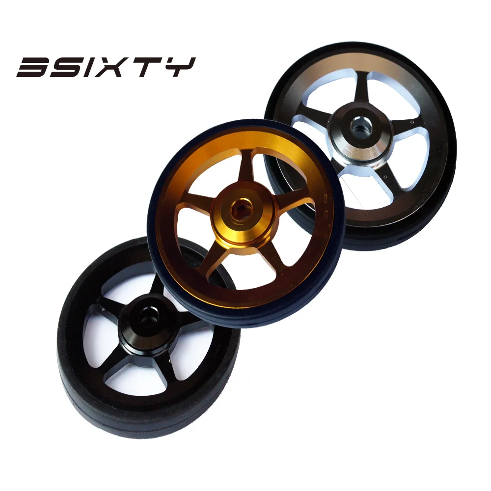3SIXTY Brompton легких колес 2 шт. легкое колесо для складного велосипеда Бромптона