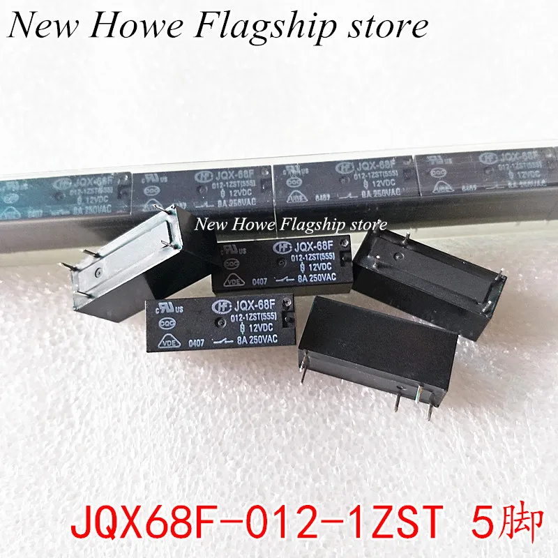 2 шт./лот Новый и оригинальный JQX68F-012-1ZST 5PIN 12В HF 12VDC для JS12-K | Обустройство дома