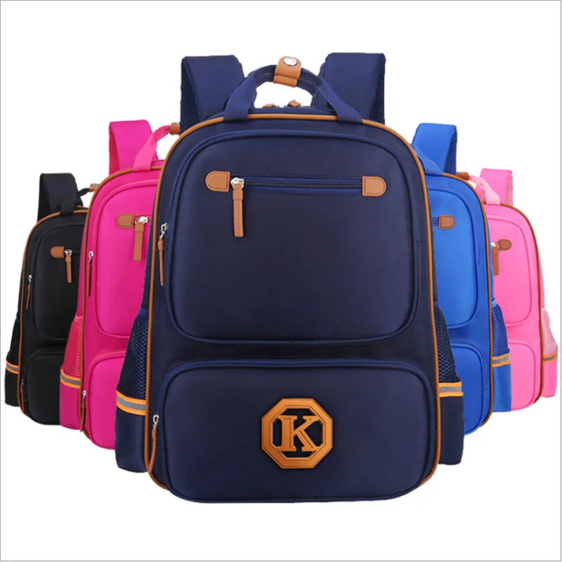 

Classic children's bag high density waterproof nylon primary school backpack