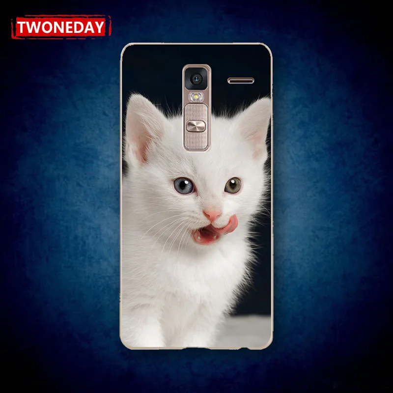 Мягкий силиконовый чехол с изображением кошки для LG Class s из ТПУ Zero F620 H650 H650e чехлы