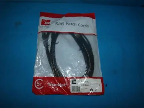DHL/EMS 5 ЛОТ ADC Krone/Truenet RJ45 Черный 6451 091 20 Патч Корд C5E 2 М A1|cord lace|cord volumecord thread |