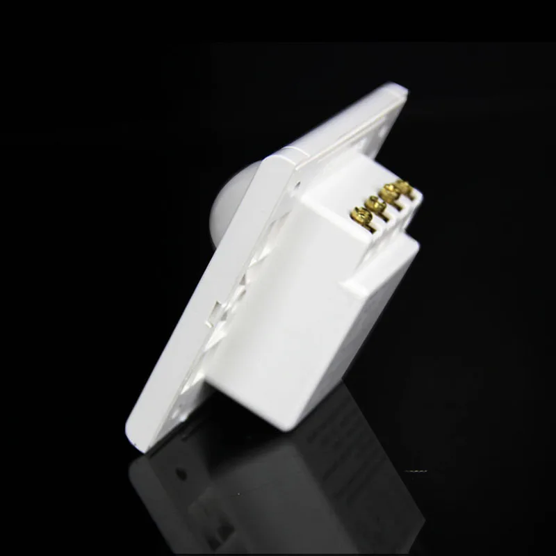 Free shopping 220/AC-240V/AC 360 degree Microwave Sensor Light Switch Induction Microwave Motion Sensor 86 motion sensor switch