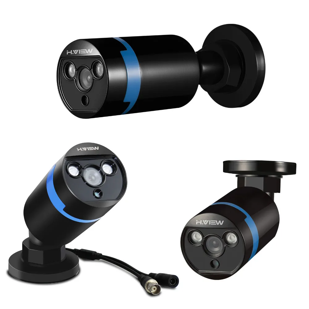 H. View 1080 P система видеонаблюдения 8CH комплект 8 шт. камера безопасности Супер