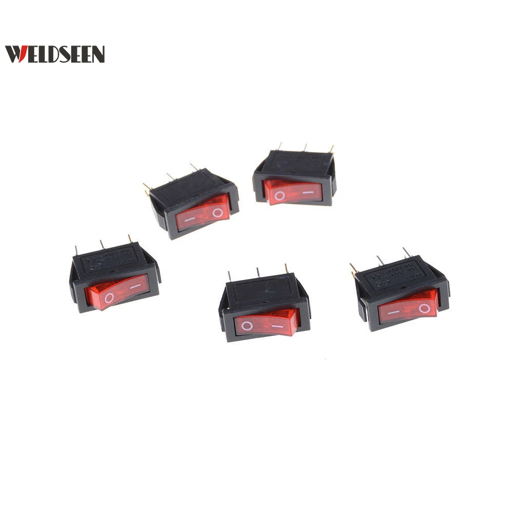 5 шт./лот клавишный переключатель KCD3 3Pin 16A 250V 20A 125 В кнопка включения/выключения