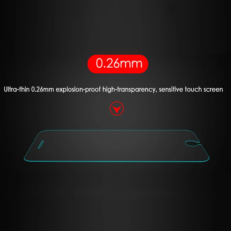 Защитное стекло wangcangli для iphone 7 защиты экрана закаленное plus X 8 6 6S 5s 5 se 4S 4 |