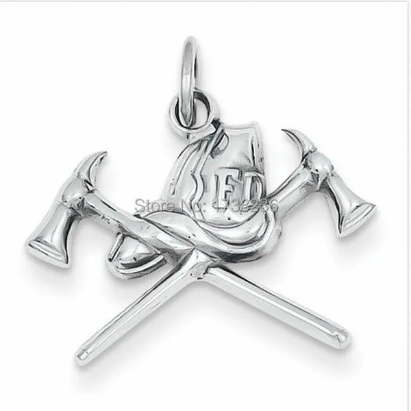 Родиевое покрытие высокое качество пожарный отдел значок cham с кольцом|badge emblem|badge