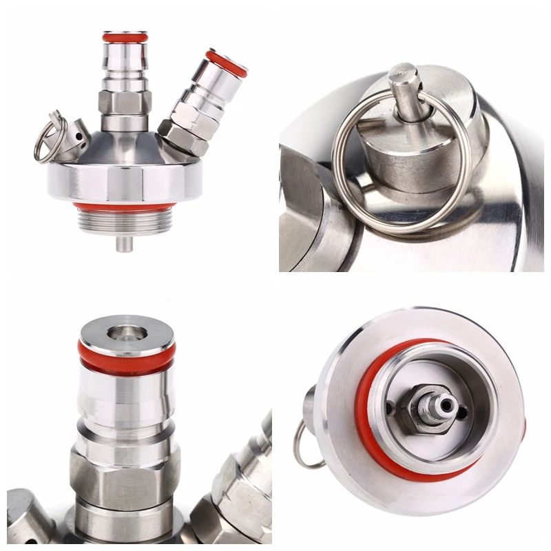 New Stainless Steel Beer Connector Spear Quick Fitting for Home Brew Marking Mini Keg Dispenser |