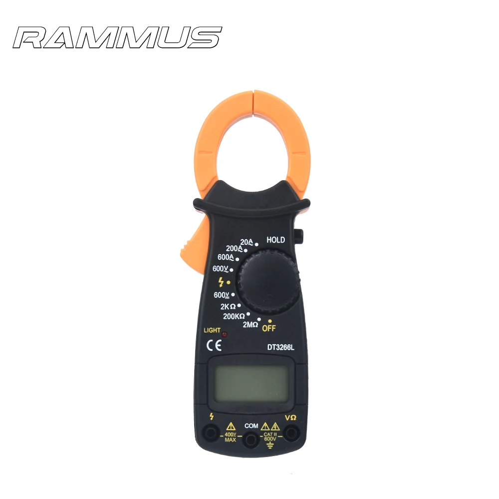 DT-3266L цифровой Ампер клещи мультиметр токовые Вольтметр Амперметр 600A Ом ток