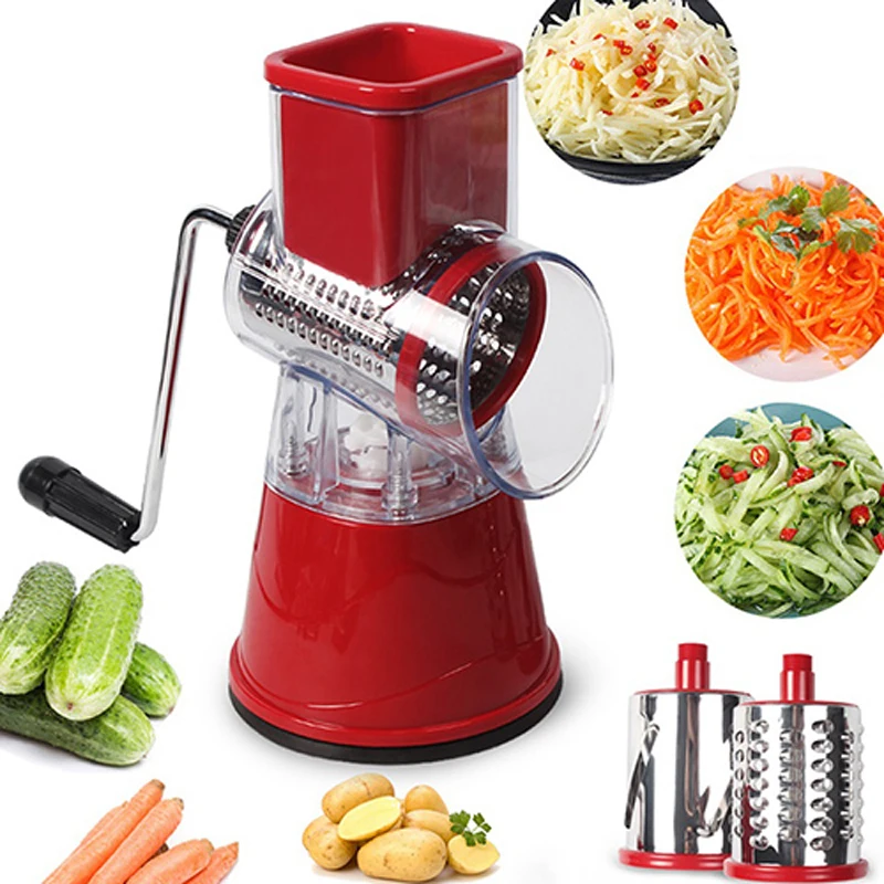 Ручной бритвенный измельчитель Mandoline спиральный резак для картофеля сыра