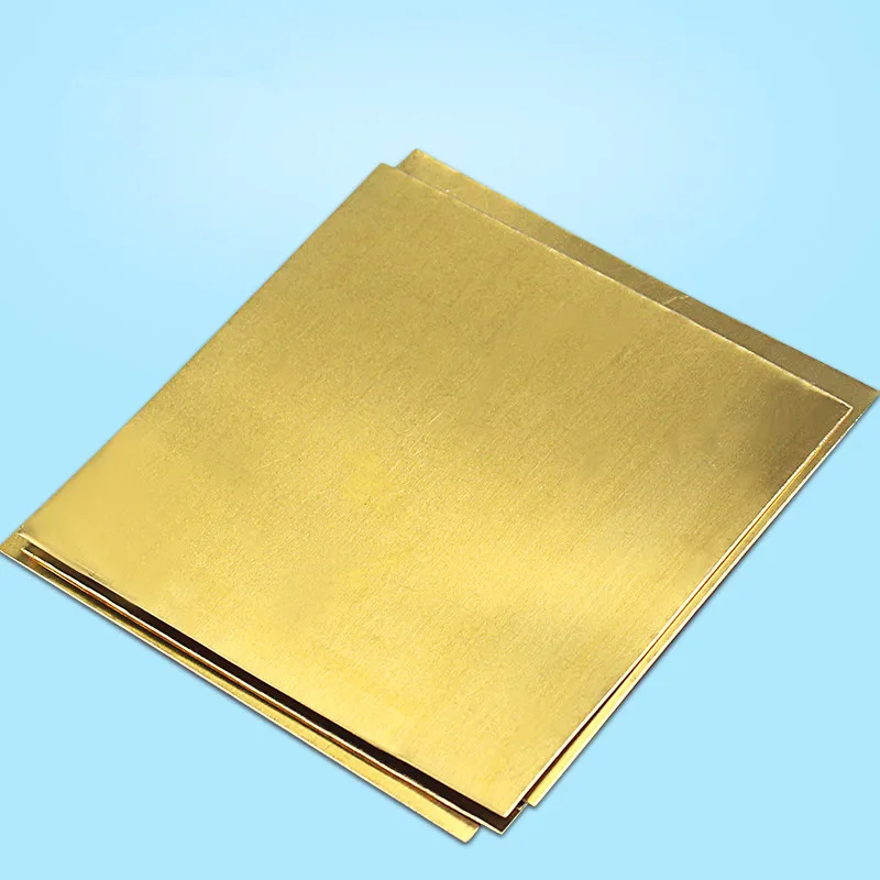 

1PCS/lot YT1325B Ultra-Thin Brass Sheet 100mm*100mm*1.5mm H62 Brass Plate Free Shipping Sell at a Loss DIY Brass Plate