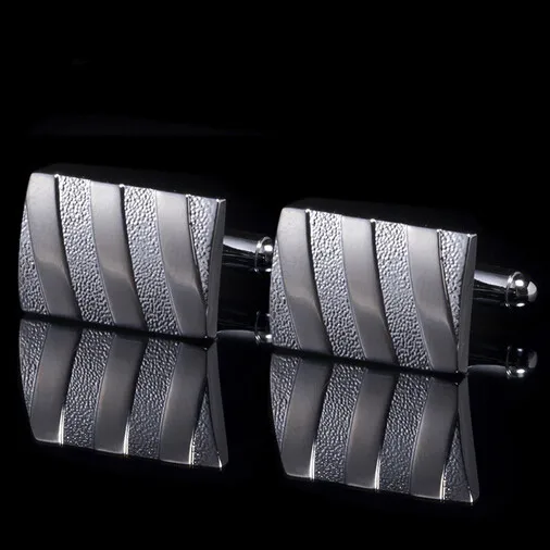 Высококачественные мужские запонки из нержавеющей стали модные свадебные с