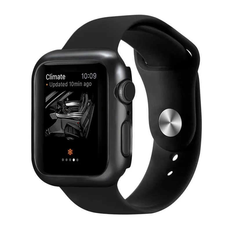 Роскошный защитный чехол из поликарбоната для Apple Watch серии 5 серии 4, чехол для iWatch 40 мм 44 мм бампер