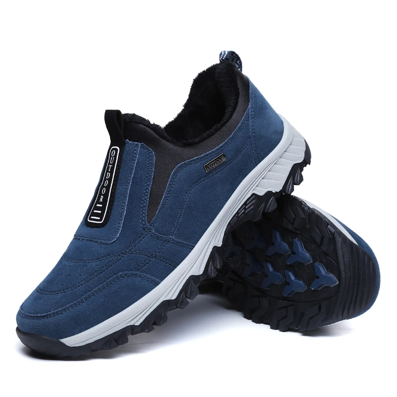 Fotwear/Мужская зимняя обувь без шнуровки Повседневная Мягкая подкладка для