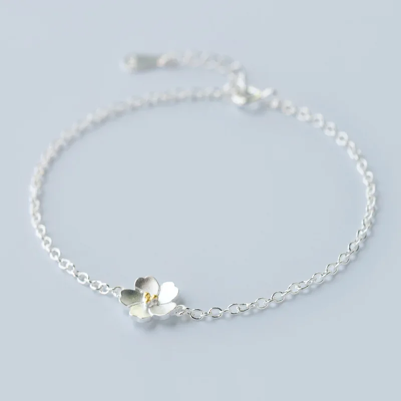 Кольцо с серебряной вишней детское кольцо в Корейском стиле простое